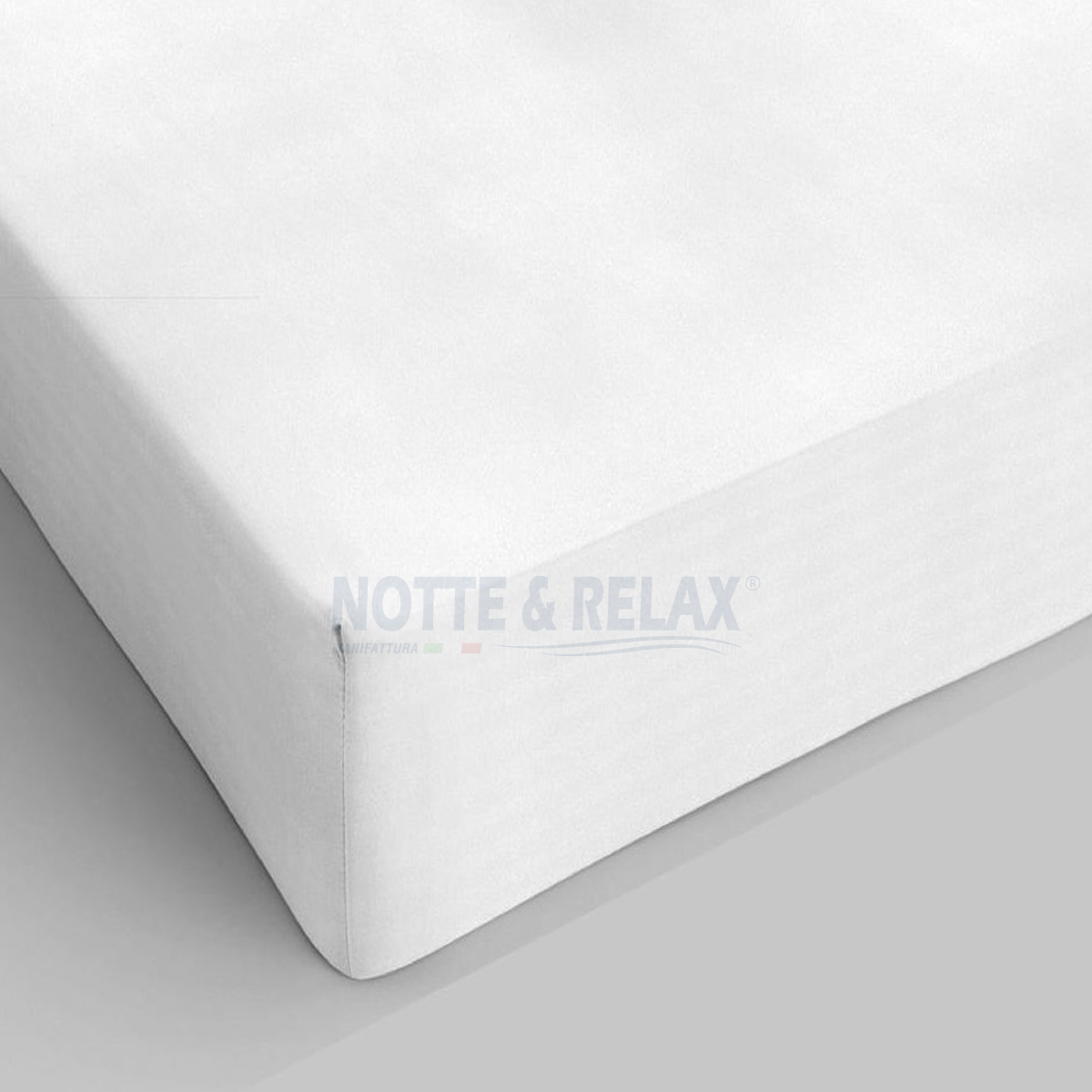 Lenzuolo con angoli bianco morbido 100% cotone - 160x200 / 180x200 -  Germania, Nuova - Piattaforma all'ingrosso