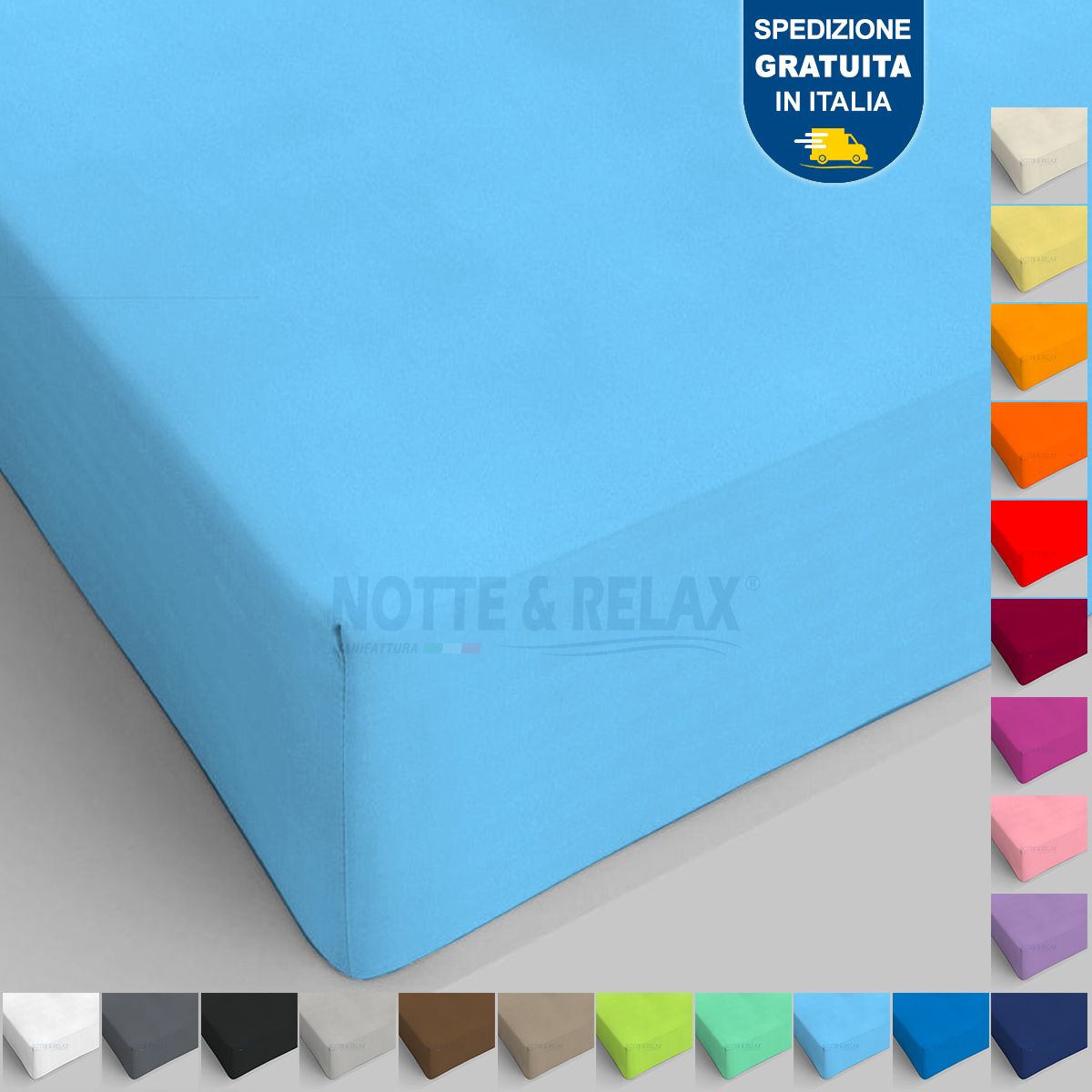 TEX HOME Lenzuolo con angoli, mis. 120x200 cm, 100% cotone, colore ecru:  prezzi e offerte